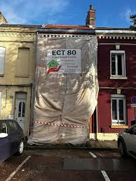 Chantier ECT80 ravalement de façade